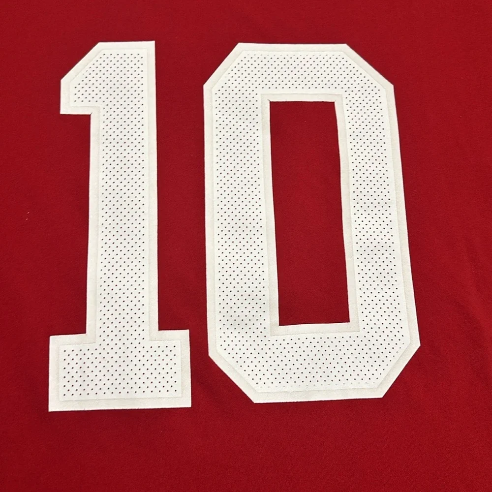 Nike San Francisco 49ers Jimmy Garoppolo 10 Dri-FIT Shirt Mens XL Red NFL - Picture 8 of 9